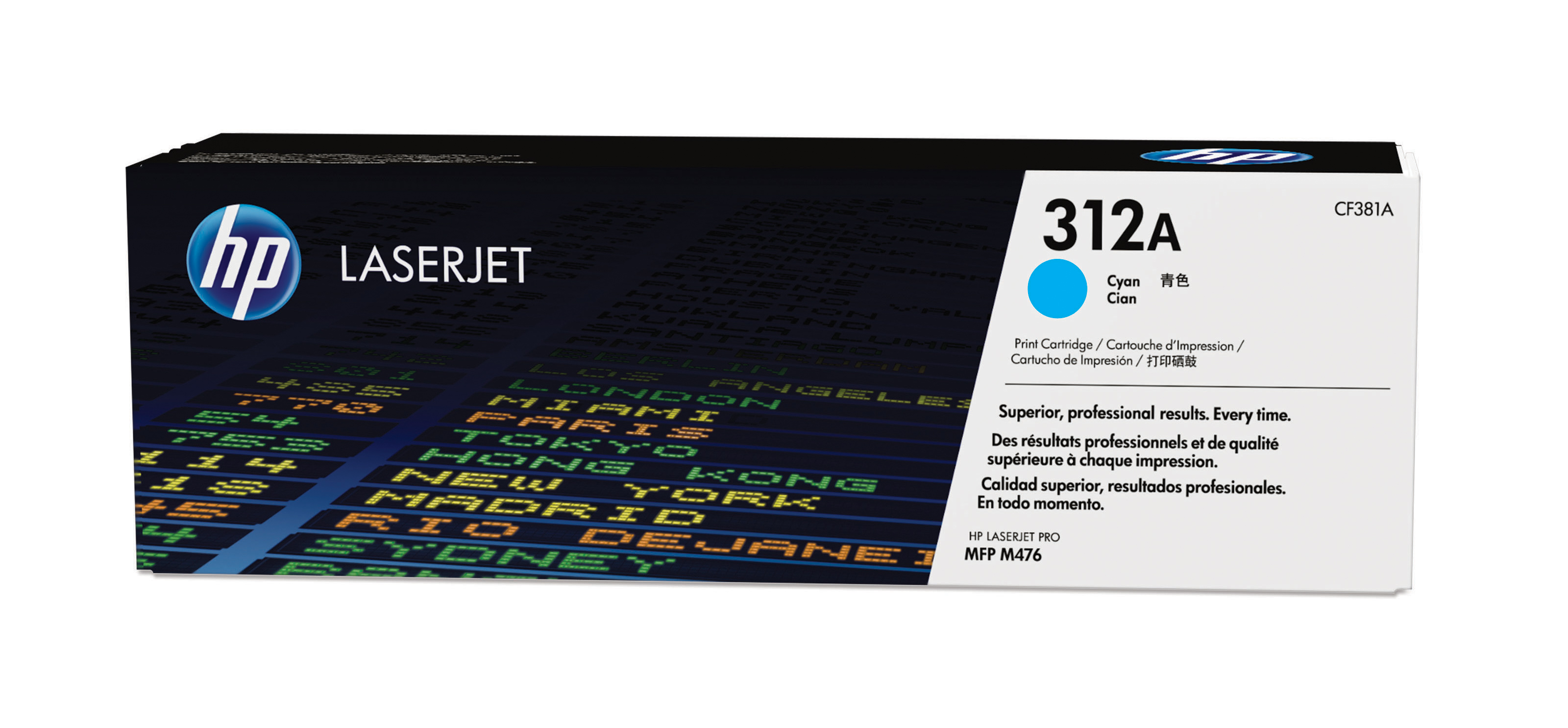 HP TONER CARTRIDGE LASERJET 312A CYAN M476