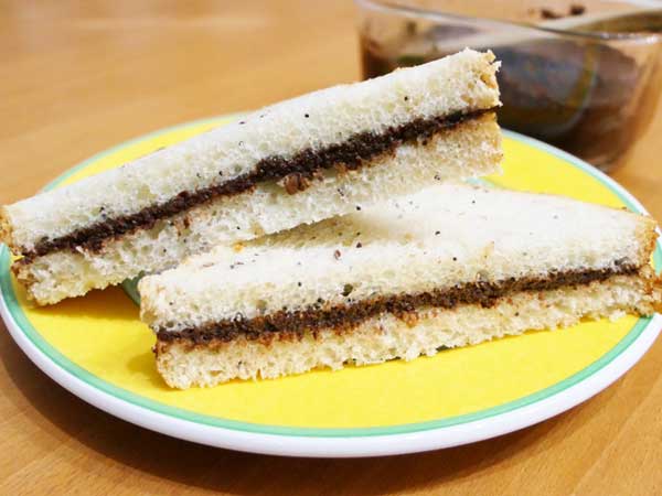 crema de cacao y avellanas