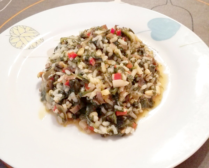 arroz vegetariano