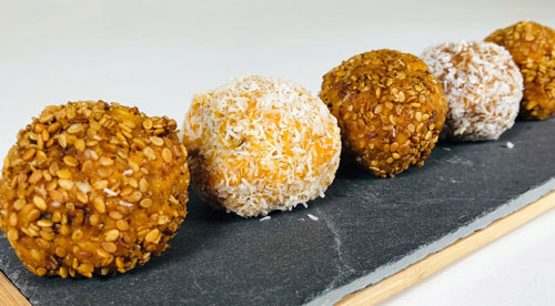 Receta Bolitas dulces de calabaza y boniato