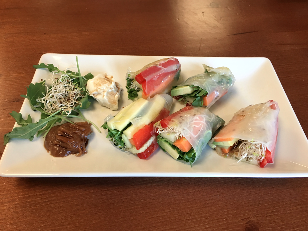Receta de Rollitos Vegetales