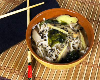 Receta de Sopa de Noodles al Miso