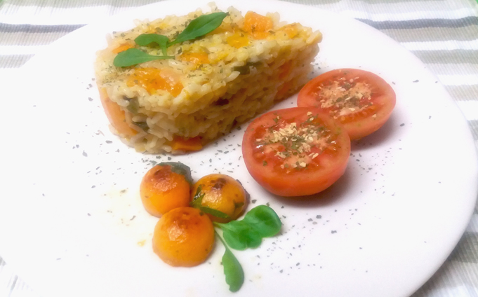 risotto calabaza