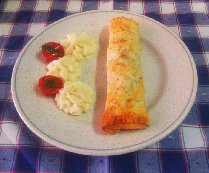 rollitos morcilla vegetal