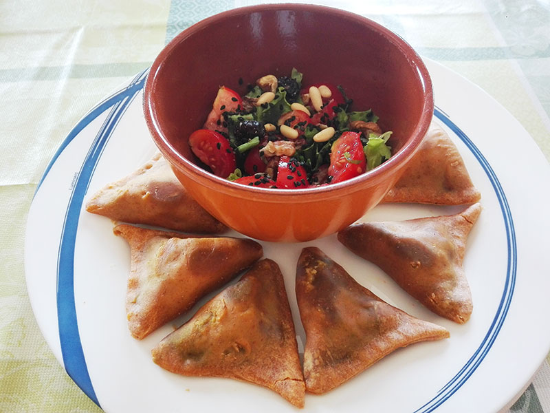 samosas estilo tibetano