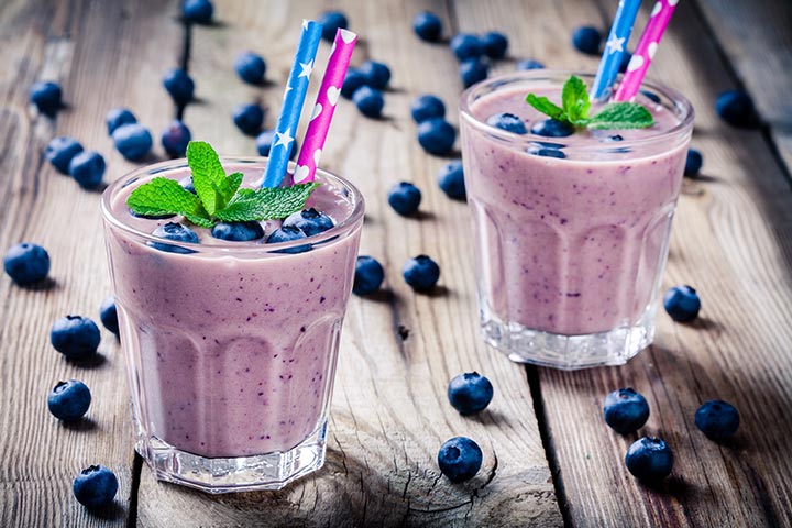 smoothie arandanos