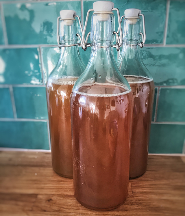 té de kombucha
