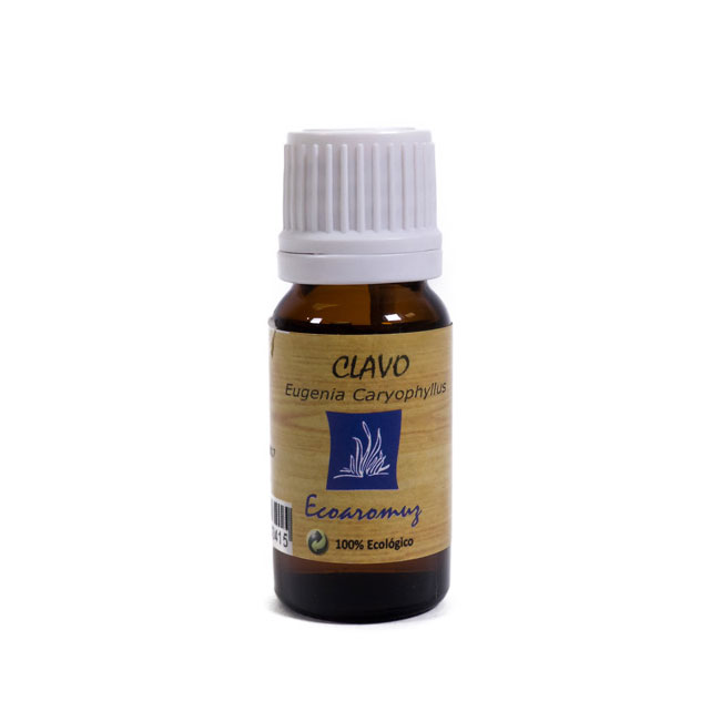 Aceite esencial Clavo 10 ml. Ecoaromuz