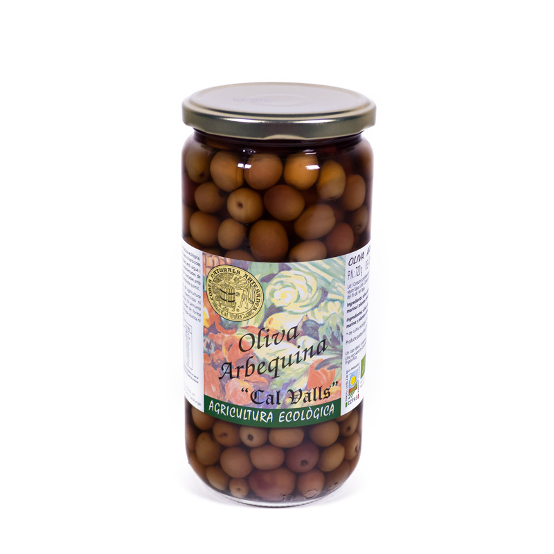 Aceituna arbequina 720 gr Cal Valls