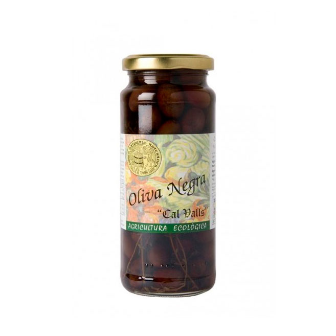 Aceituna negra 200 gr Cal Valls