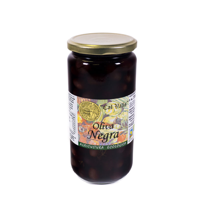 Aceituna negra 720 gr. Cal Valls