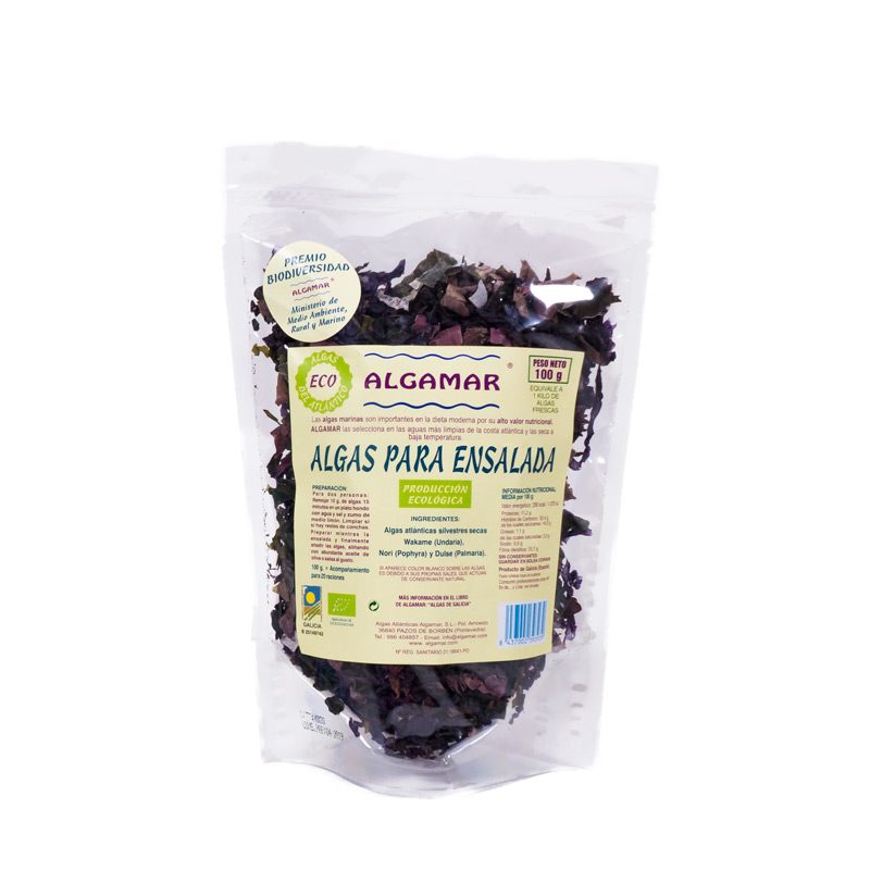 Algas para ensalada 100 gr Algamar