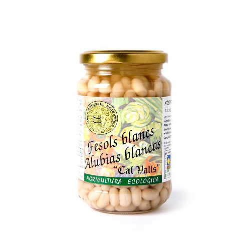 Alubia blanca cocida 370 gr Cal Valls