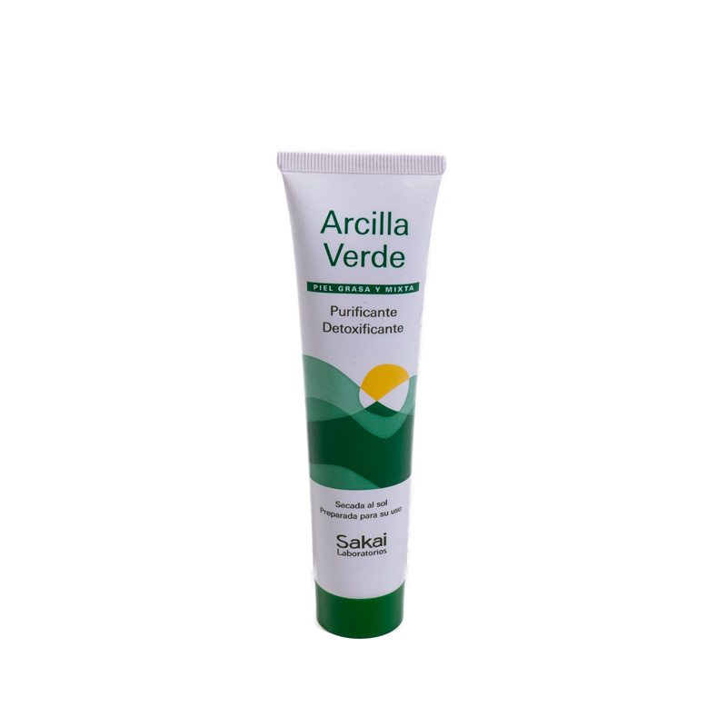 Arcilla verde tubo 100 gr. Sakai