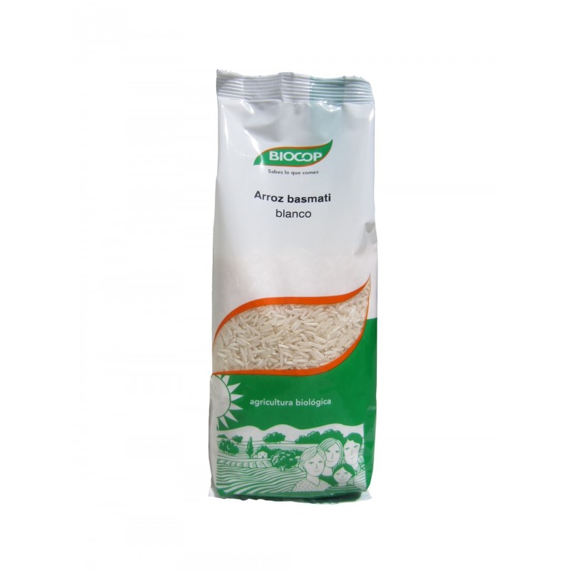Arroz basmati blanco 500gr Biocop