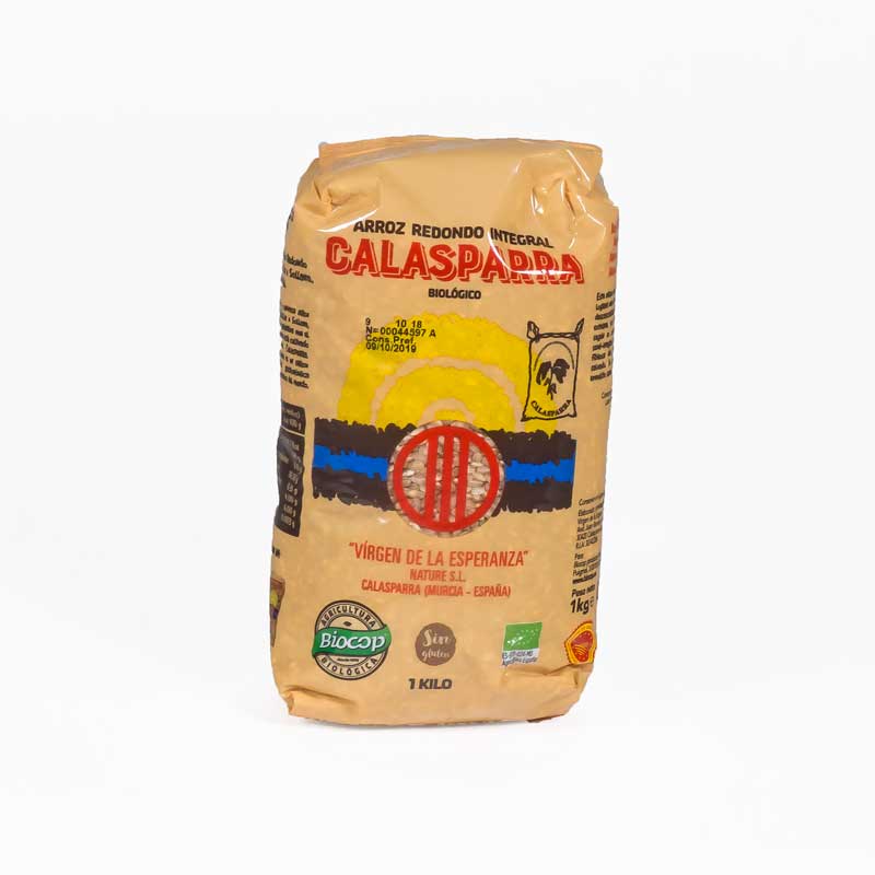 Arroz integral calasparra 1 kg. Biocop