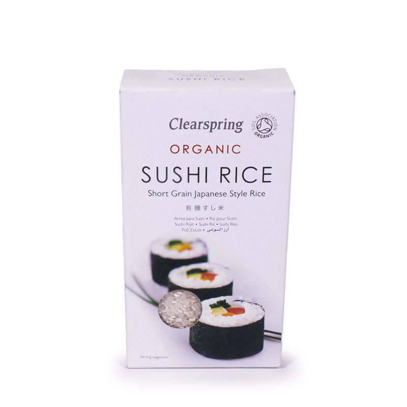 Arroz para sushi 500 gr. Clearspring