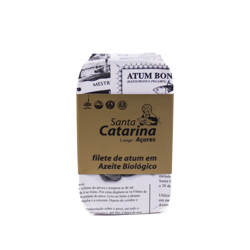 Atun en aceite de oliva 120 gr. Santa Catarina