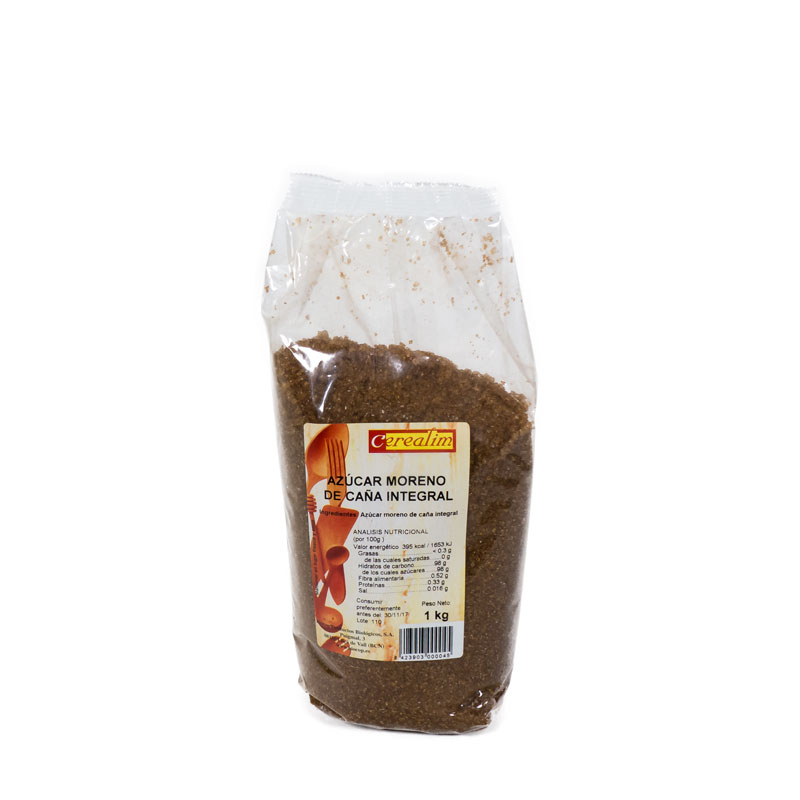 Azucar caña integral 1 kg. Cerealim