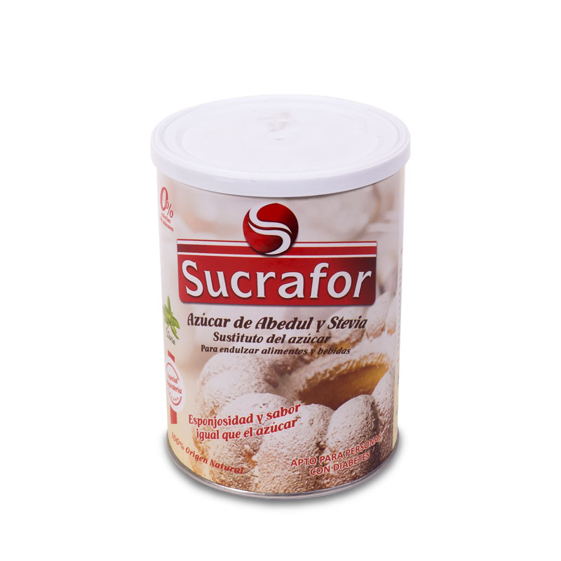 Azucar de abedul y stevia 800 gr. Sucrafor