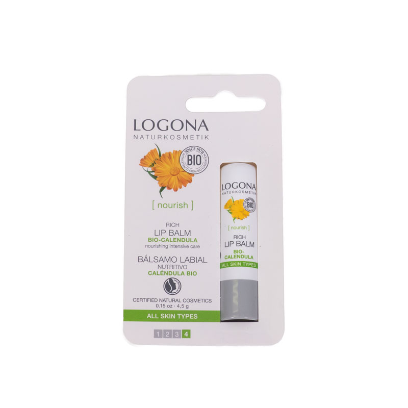 Balsamo labial nutritivo calendula Logona