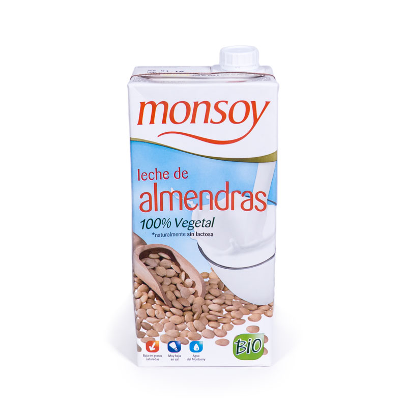 Bebida de almendra 1 L. Monsoy