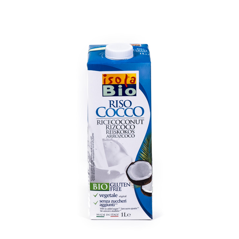 Bebida de arroz y coco 1L Isola