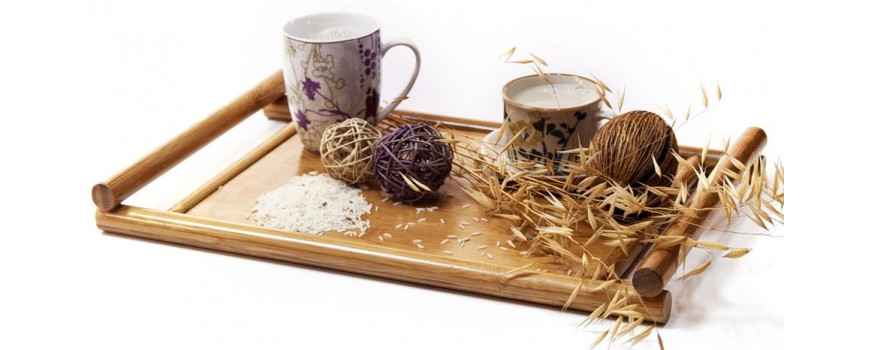 Bebidas y postres vegetales bio