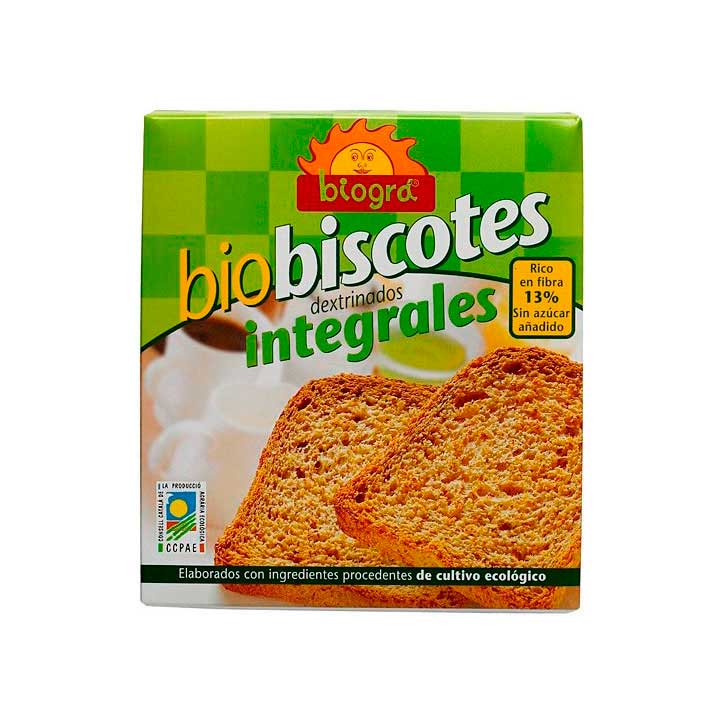 Biscotes int. dextrinados 270 g. Biográ