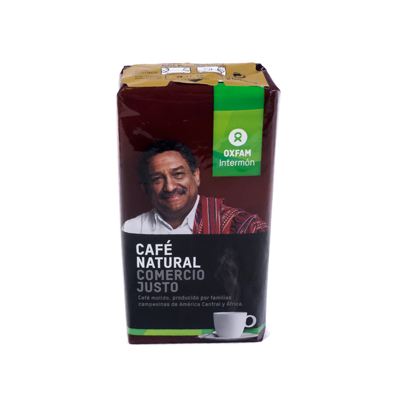 Café molido natural 250 gr. Intermon