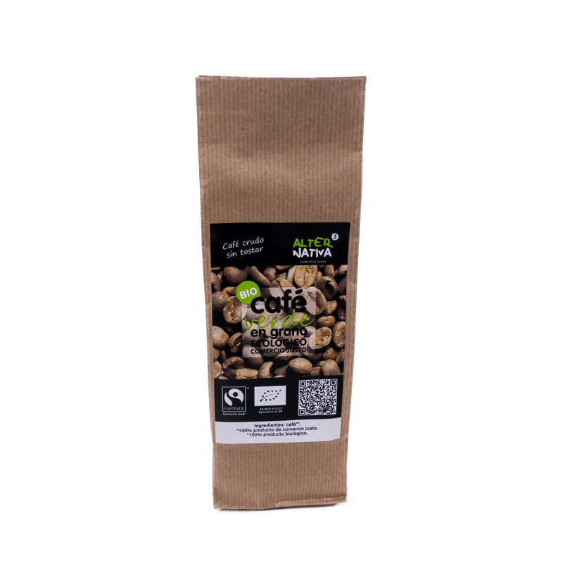 Cafe verde en grano 150 gr. Alternativa