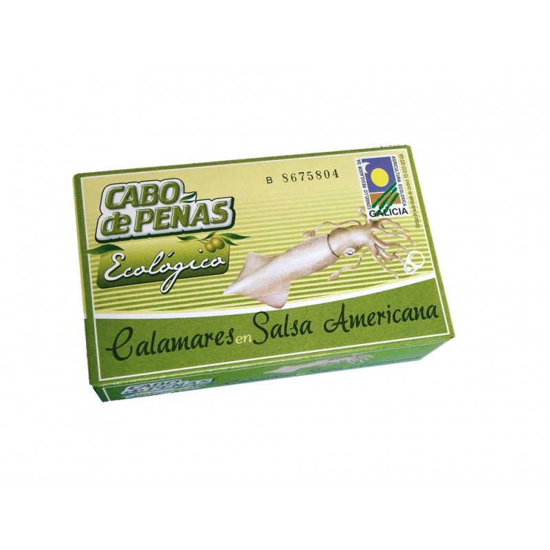 Calamar salsa americana 120 g Cabo de Peñas