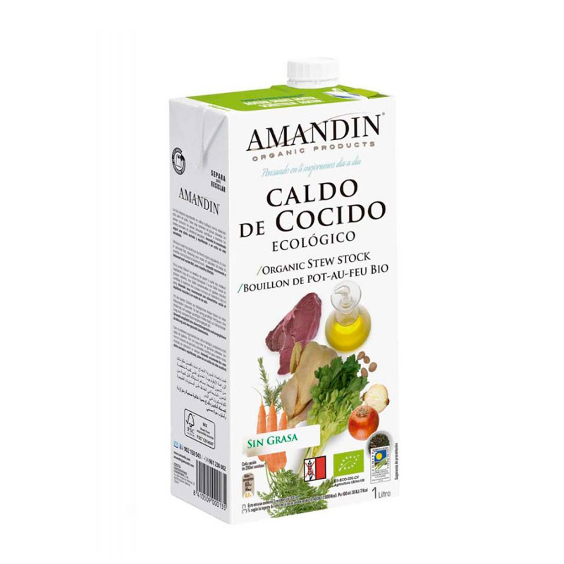Caldo de cocido 1L Amandin