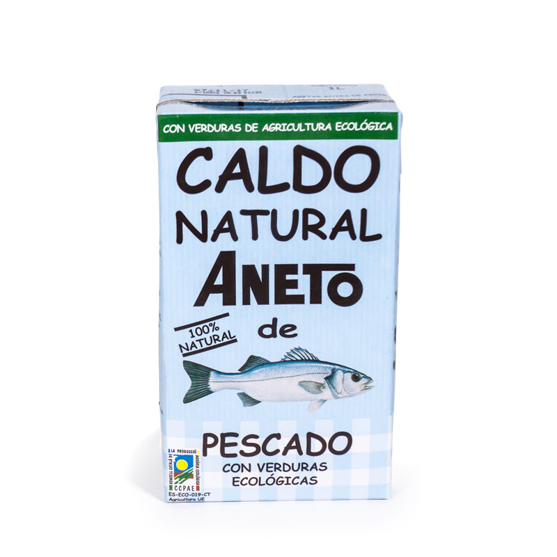 Caldo de pescado 1L Aneto