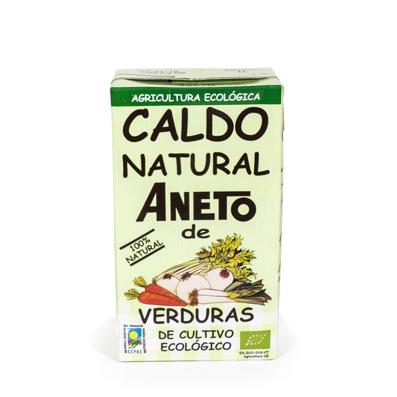 Caldo de verduras 1L Aneto