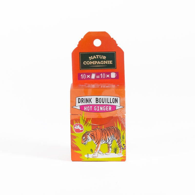 Caldo hot ginger 10 u. Natur Compagnie