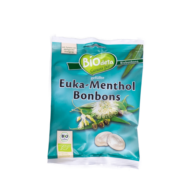 Caramelos de eucaliptus-mentol 75 gr. Biodeta