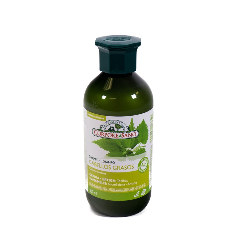 Champu cabellos grasos 300 ml. Corpore Sano