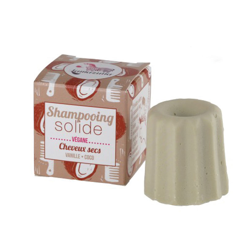 Champu solido cabello seco vainilla 55 gr. Lamazuna