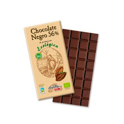 Chocolate negro 56% 100 gr. Sole