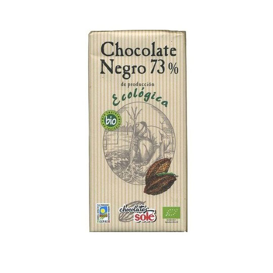 Chocolate negro 73% 100 gr. Sole