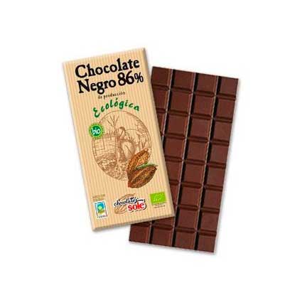 Chocolate negro 86% 100 gr. Sole