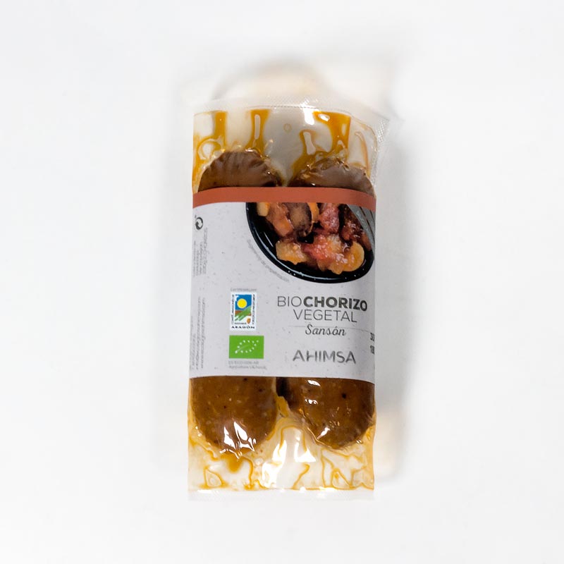 Chorizo vegetal sanson 230 gr. Ahimsa