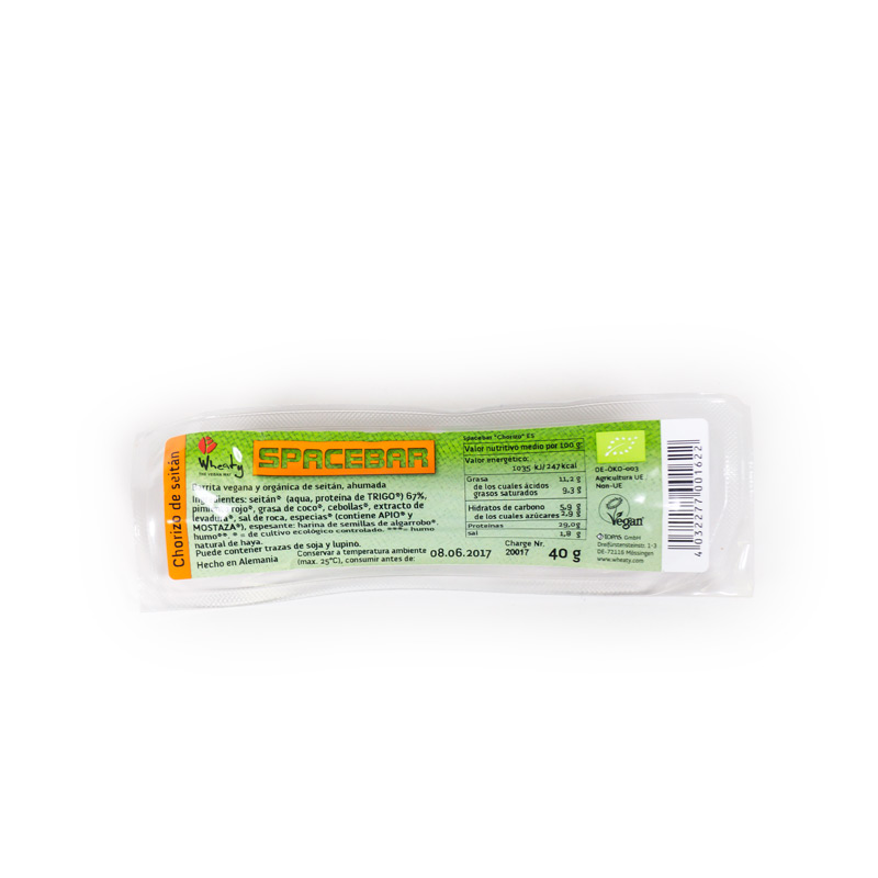 Chorizo de seitan mini 40 gr. Wheaty