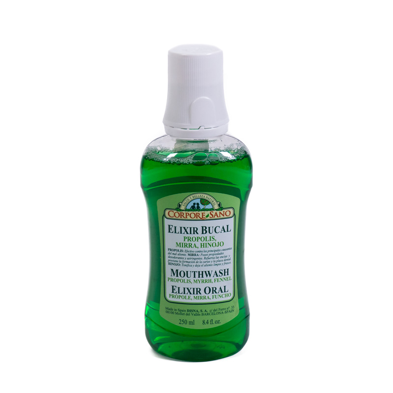 Colutorio hinojo, propolis 250 ml.Corpore