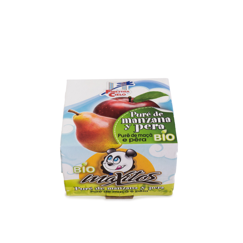 Compota de manzana y pera 2x100 gr La Finestra