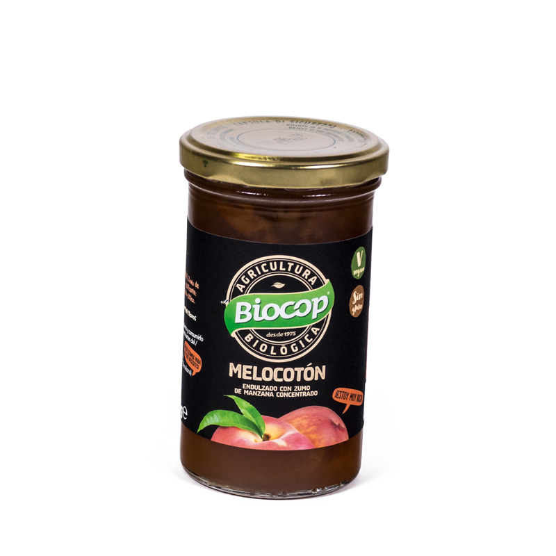 Compota de melocoton 280 gr. Biocop