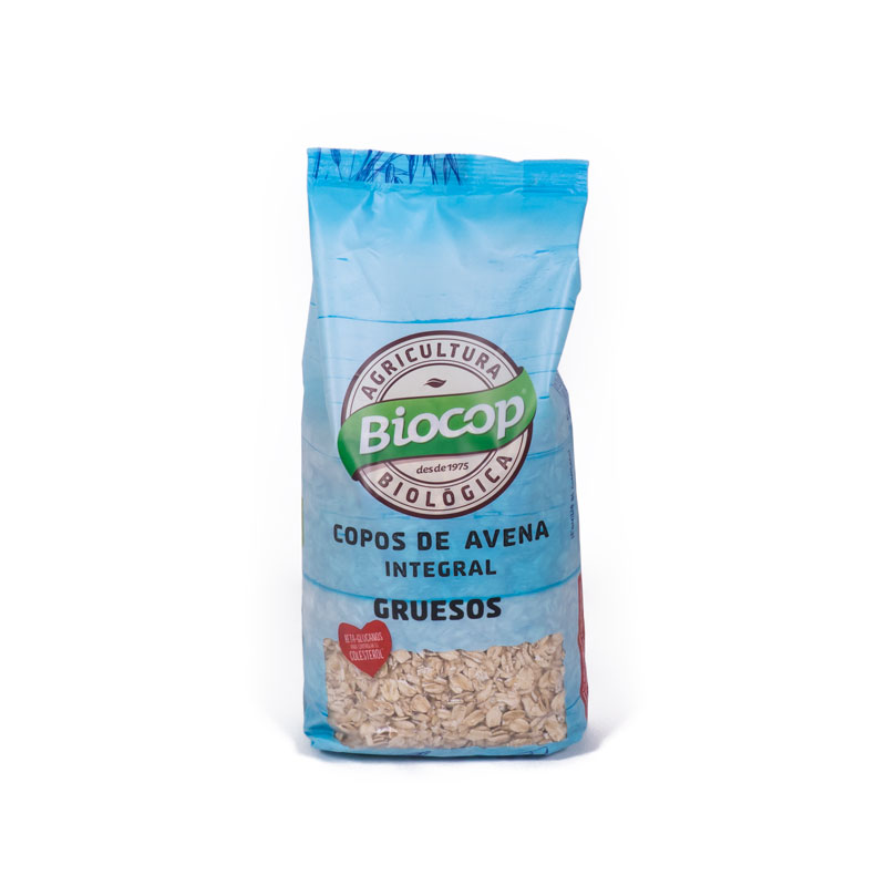 Copos de avena gruesos 500 gr Biocop