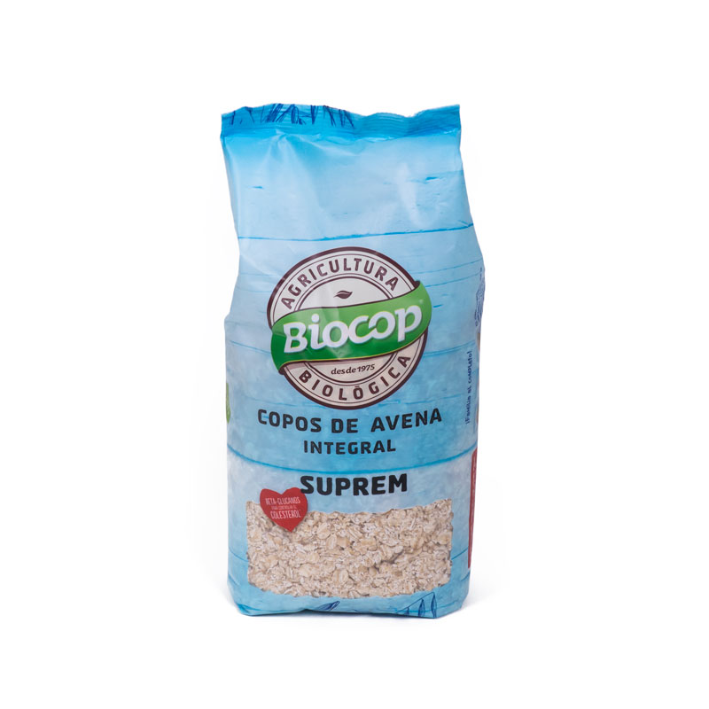 Copos de avena suprem 500 gr Biocop