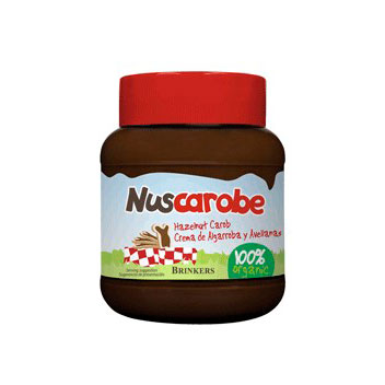 Crema algarroba avellanas 400 gr. Nuscarobe